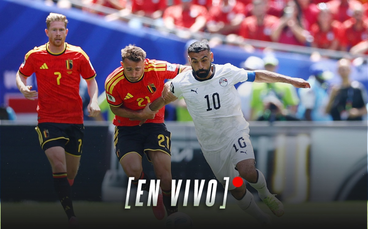 Bélgica vs Egipto, en vivo partido hoy de Primera ronda del Mundial 2026 (Reuters)
