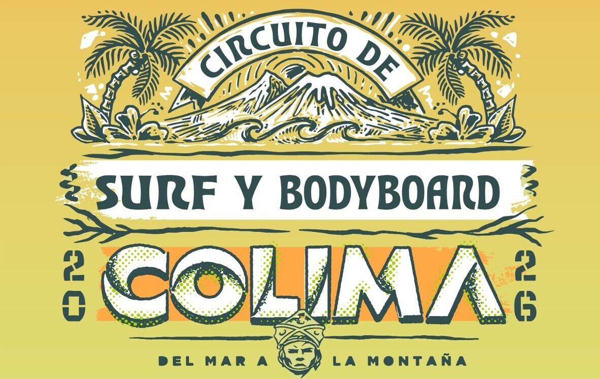 Colima invita a vivir el Circuito de Surf y Bodyboard 2026