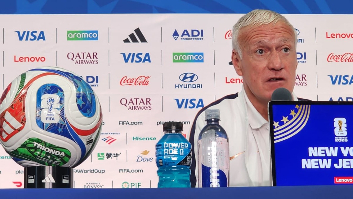 Didier Deschamps considera que Francia no es favorita en el Mundial (Roberto Flores)