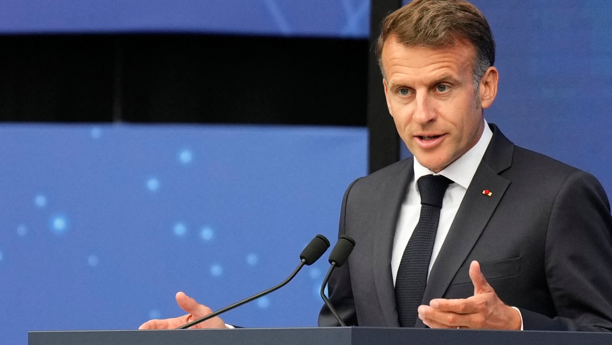 Emmanuel Macron, presidente de Francia. | AFP