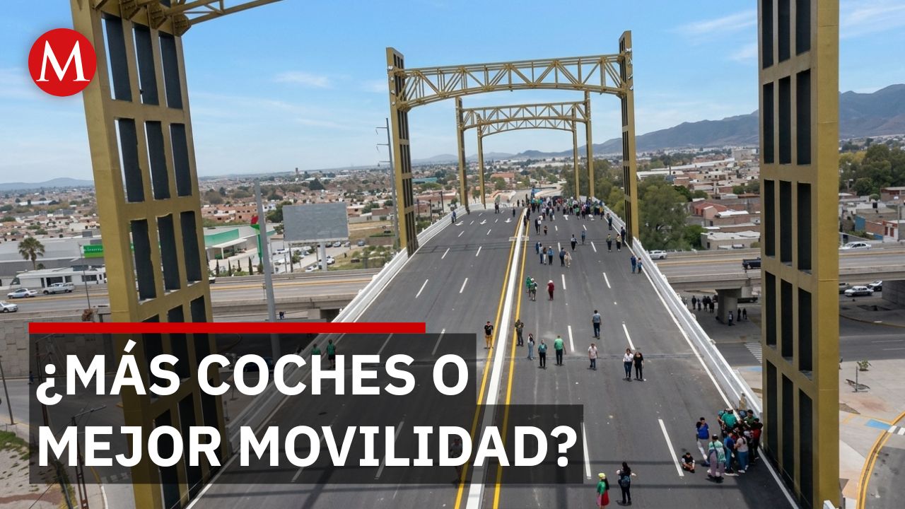 Gobernador inaugura megapuente para 100 mil personas sin invertir en transporte público