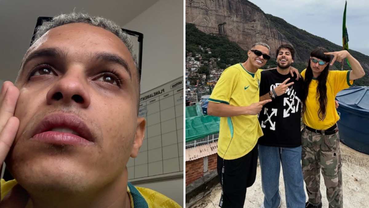 Ian Break estaba invitado a viajar con Oliver Tree y Gaspi