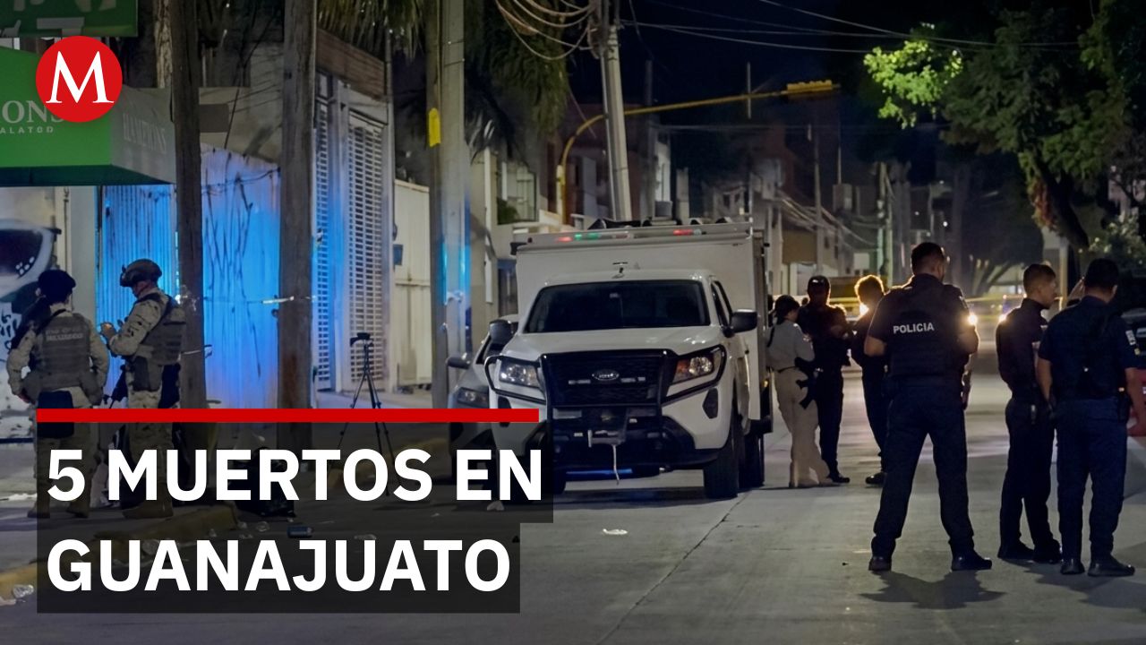 Jornada sangrienta en Guanajuato: 5 muertos en León incluido taxista hallado en cajuela