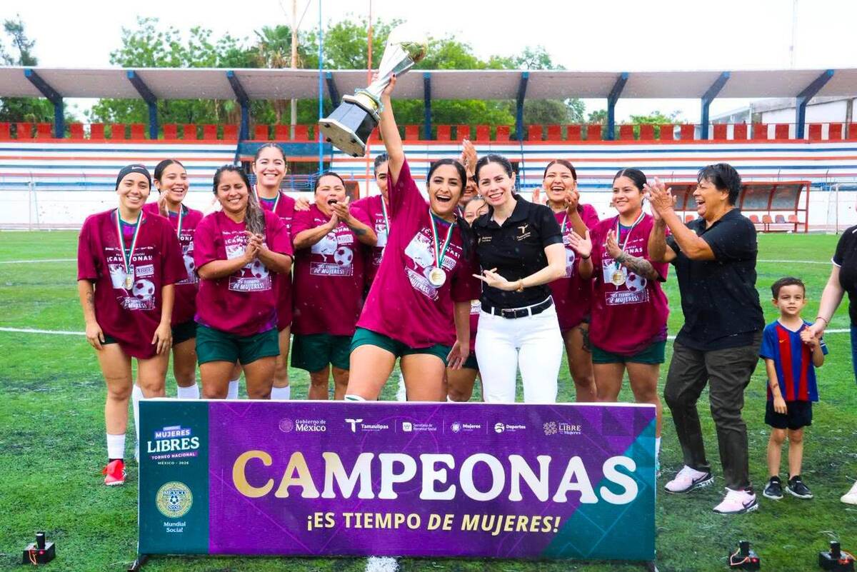 Nuevo Laredo se coronaron campeonas del Mundial Mujeres Libres 2026