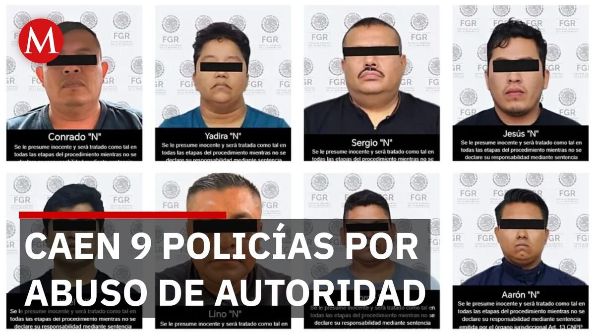 Nueve policías de Veracruz vinculados a proceso por secuestro y tortura de 5 personas