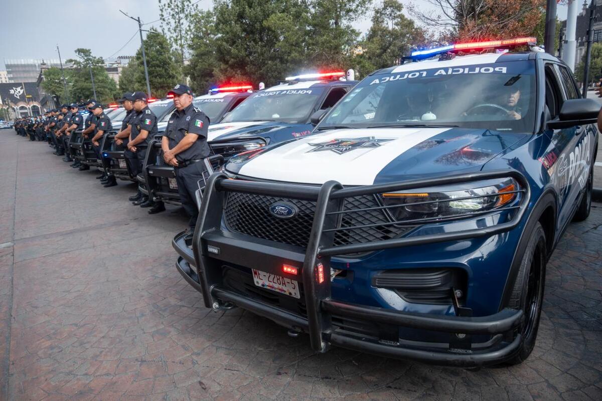 Nuevas patrullas inteligentes en Toluca | Foto: Ayuntamienteo de Toluca