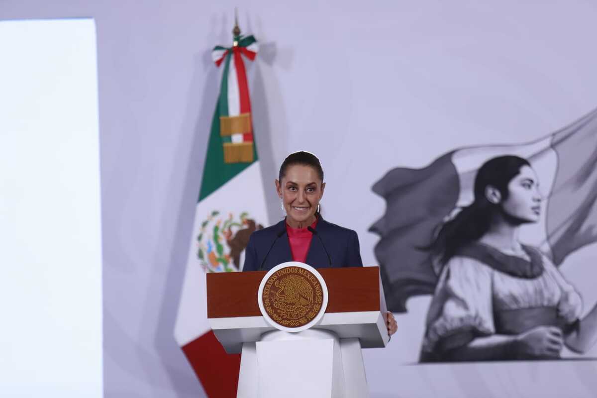 La Presidenta señaló que EU debe hacer más operativos de aseguramiento de armas. | Foto: Juan Carlos Bautista