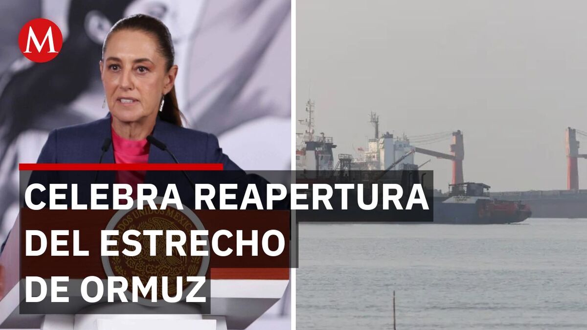 Sheinbaum celebra pacto de paz entre EU e Irán: "Será un respiro para la economía"