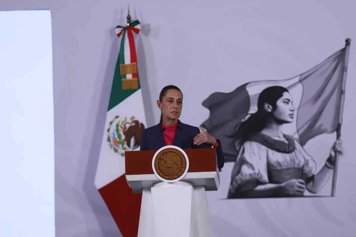 Sheinbaum señaló que el T-MEC está en revisión, mas no en renegociación. | Foto: Juan Carlos Bautista