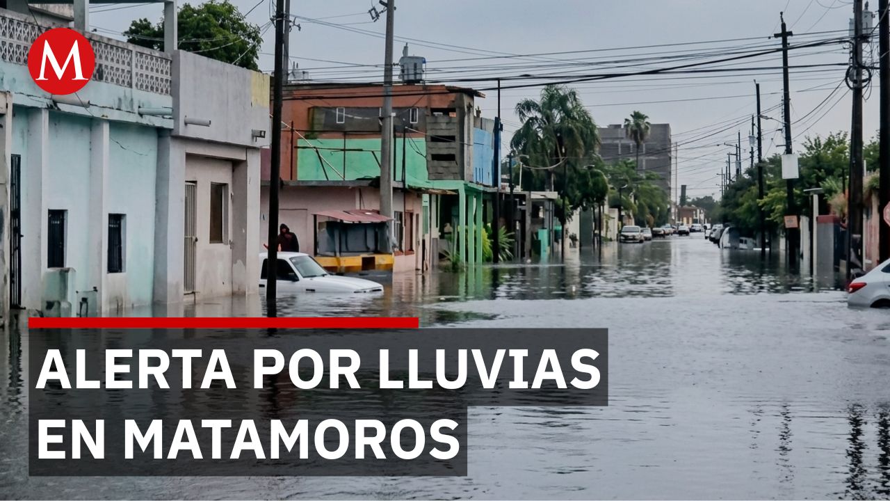 Tormenta Cristina regresa a Matamoros tras golpear Houston con intensas lluvias de 6 pulgadas