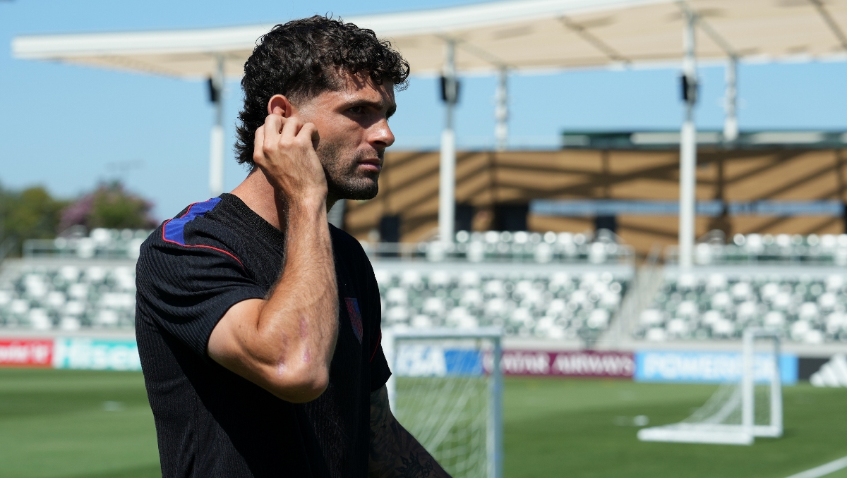 Christian Pulisic entrena por separado previo al segundo partido de Estados Unidos (Agencia AP)