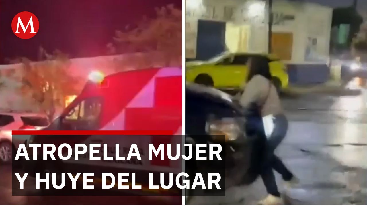 Conductor choca y atropella a mujer en Puebla; desaparece del lugar sin auxiliarla