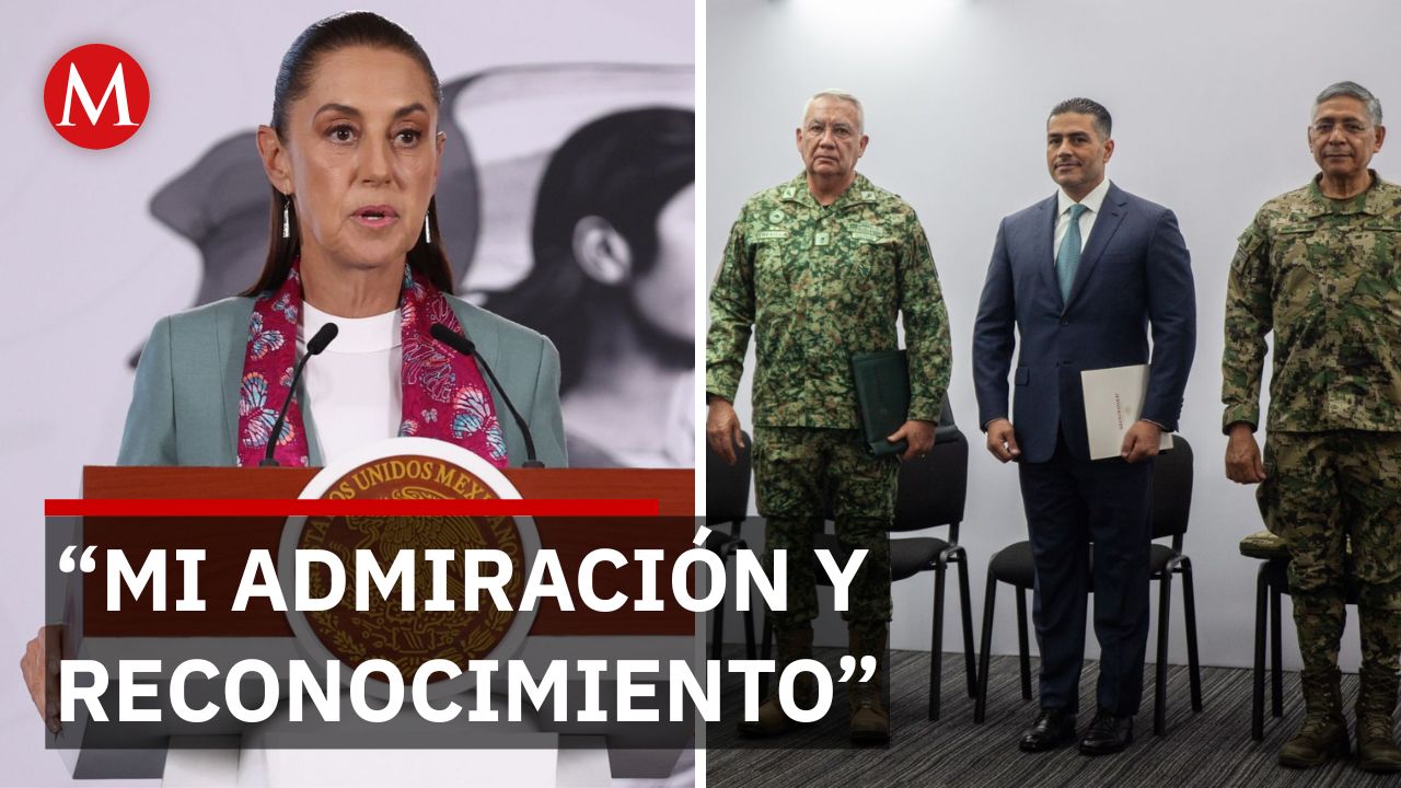 El emotivo aplauso y reconocimiento de Sheinbaum a su Gabinete de Seguridad