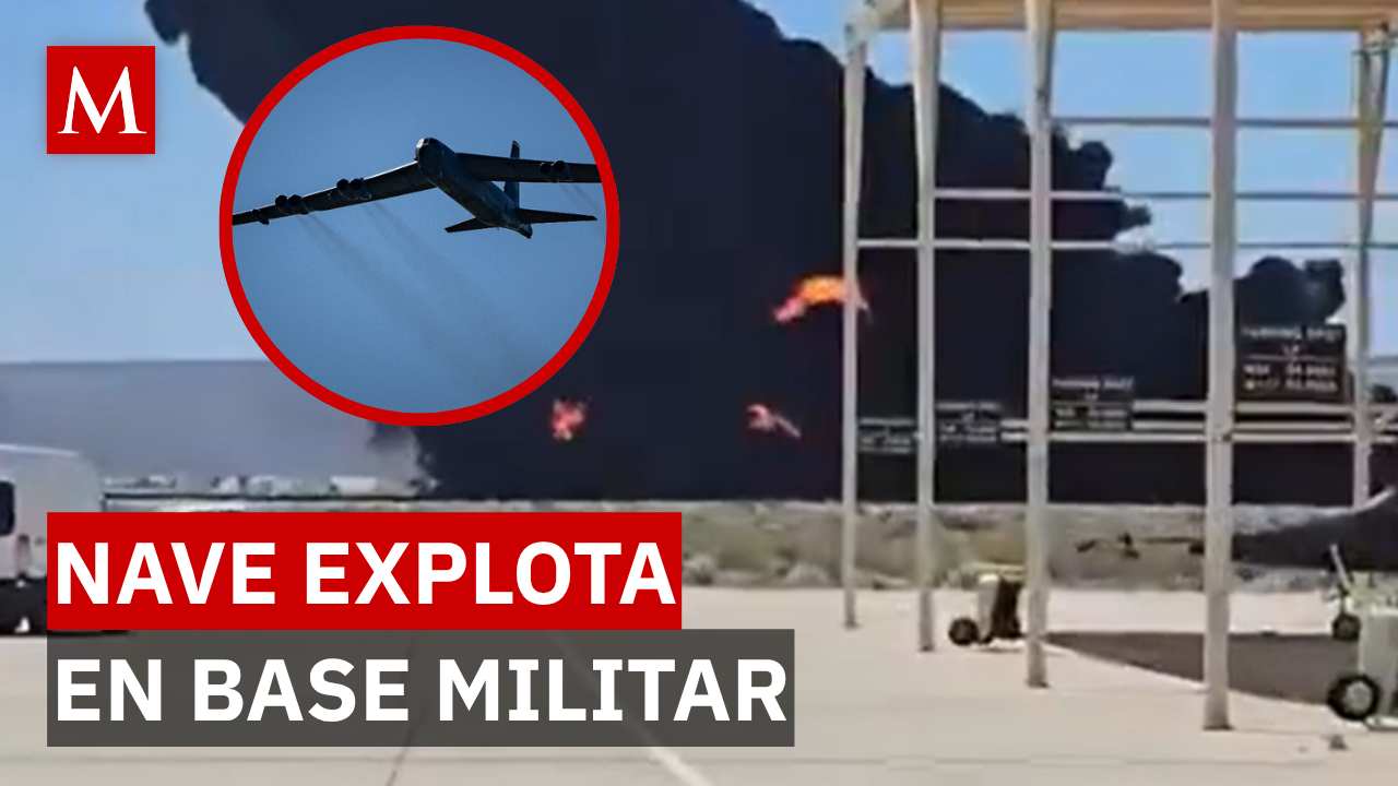 Falla mortal en base militar de EU: Avión de Boeing se estrella a los pocos segundos de despegar