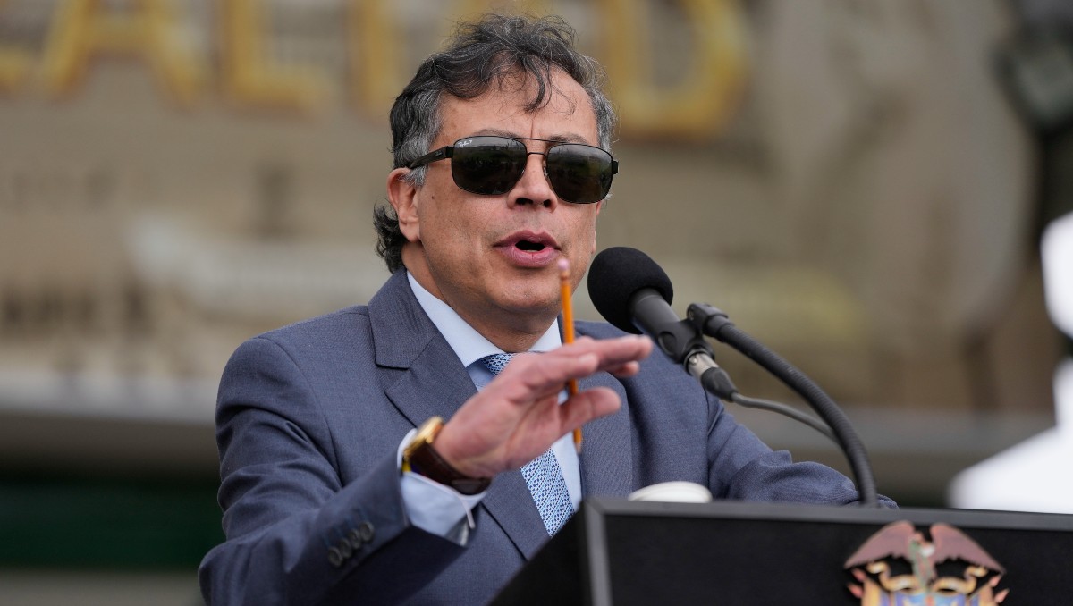 Gustavo Petro, presidente de Colombia. | AP