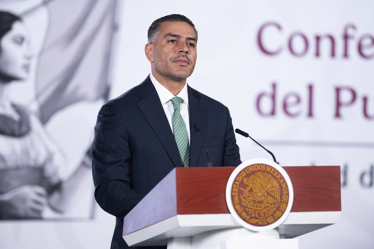 Harfuch reveló que ninguno de los funcionarios requeridos por EU solicitó protección. | Foto: Presidencia