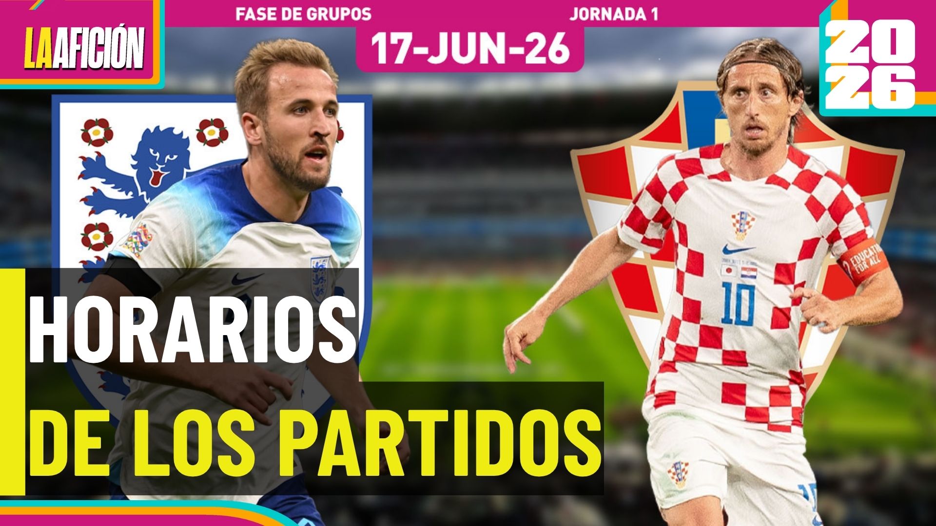 Continúa la acción mundialista y este miércoles 17 de junio se jugarán los últimos partidos de la jornada 1 donde tendremos los últimos debuts de esta justa.