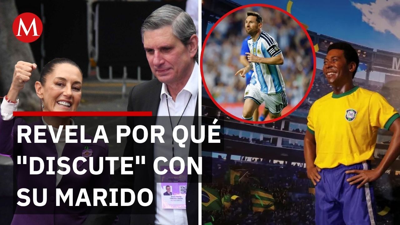 La inédita discusión entre Sheinbaum y su esposo por una leyenda del fútbol