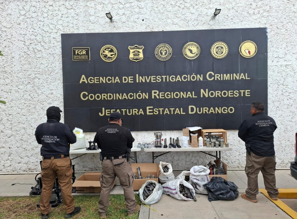 En el lugar también había un kilo de azufre, cinco kilos de carbón y sustancias químicas.  | Especial