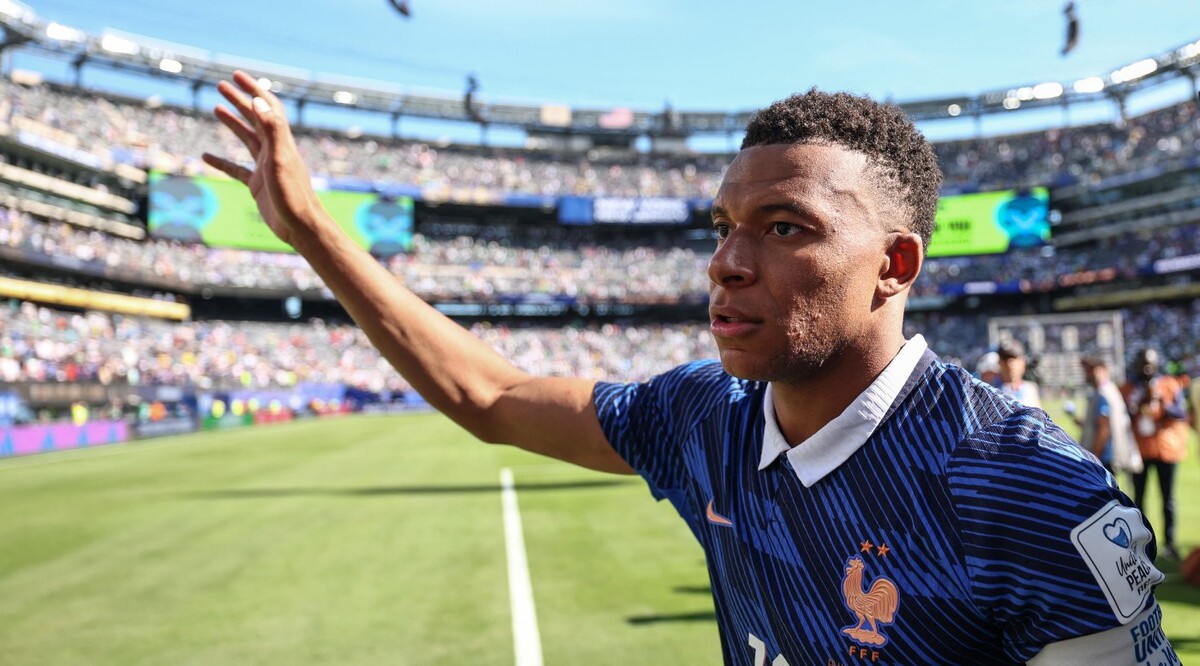 Kylian Mbappé marcó en la victoria de Francia sobre Senegal (AFP)