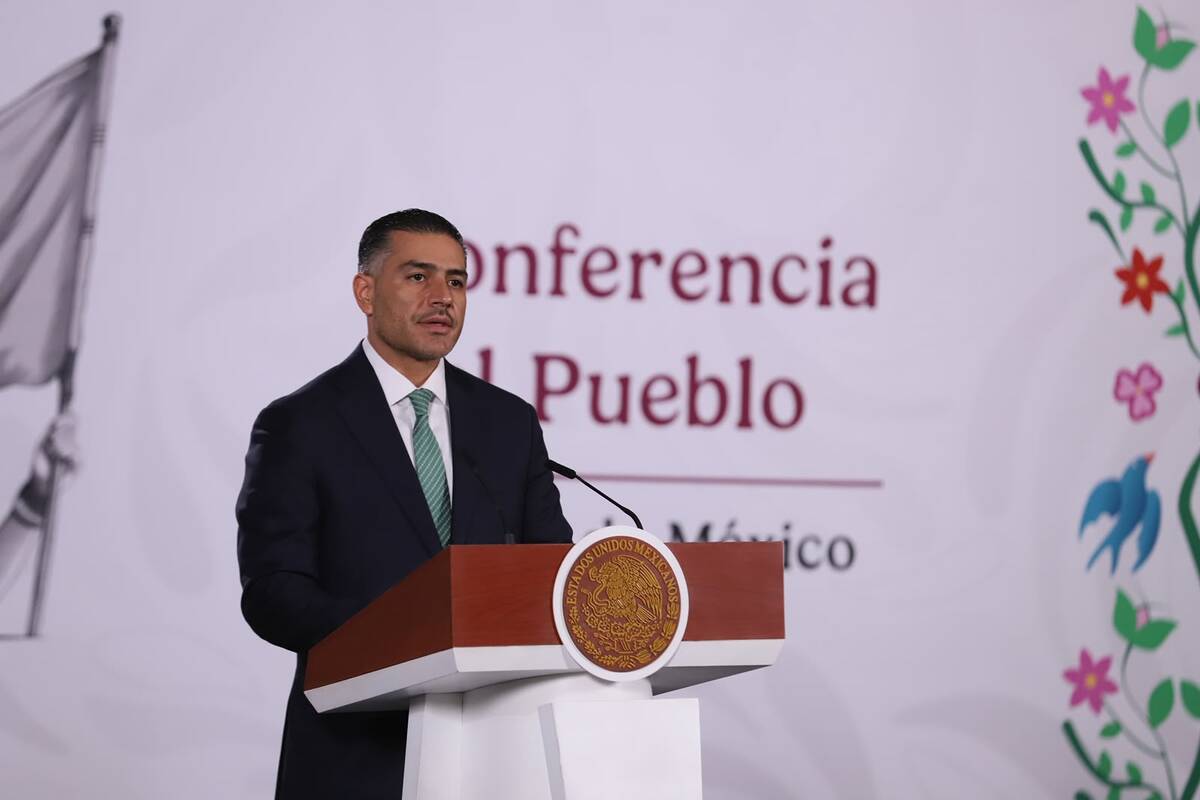 Omar García Harfuch, titular de la SSPC, informó las acciones relevantes en materia de seguridad durante el último mes. | Foto: Octavio Hoyos