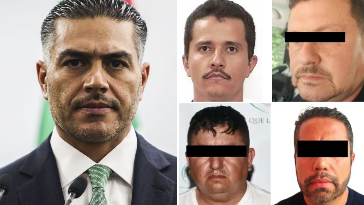 Éstas son las principales detenciones del CJNG, grupo que atacó a Omar García Harfuch en 2020. | Foto: Cuartoscuro y Especial