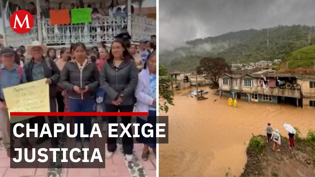Pueblo de Hidalgo rechaza refugio temporal y exige reubicación definitiva por daños de lluvias
