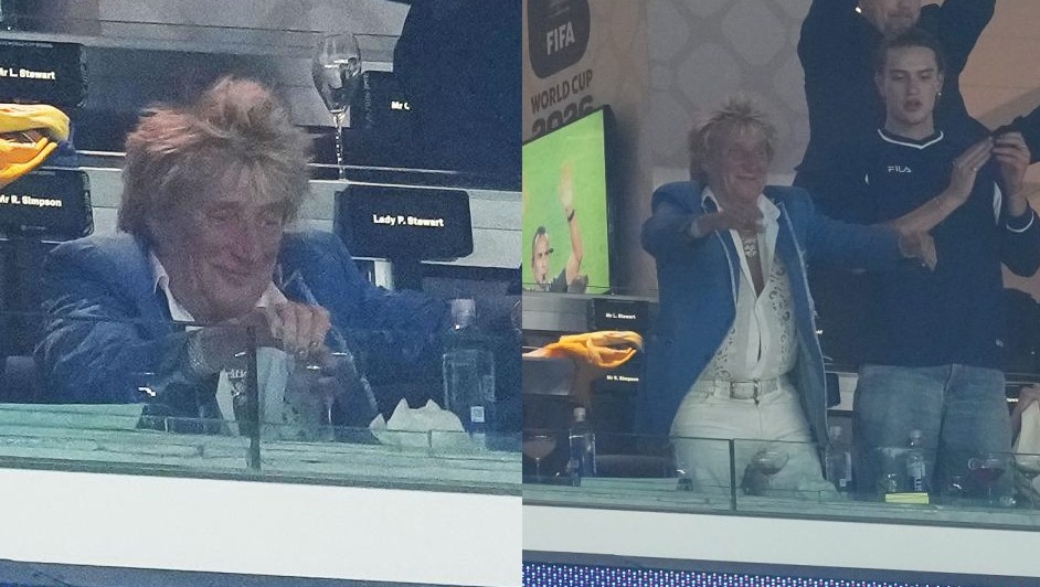 Rod Stewart cancela concierto y aparece en partido de Mundial | Especial