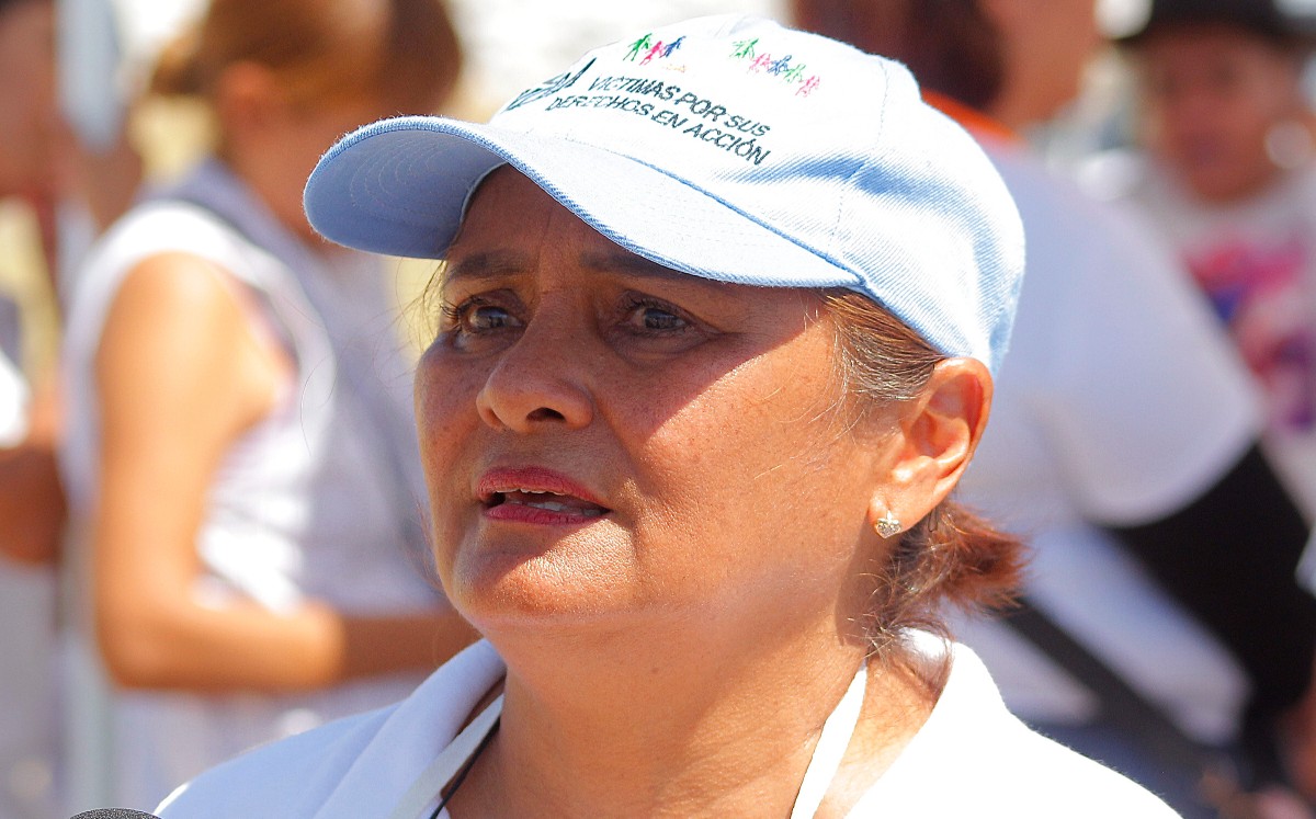 Silvia Ortiz, vocera de Grupo VIDA, señaló falta de protocolos adecuados de autoridades respecto a desapariciones | Archivo Manuel Guadarrama