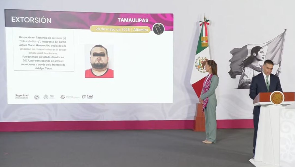 Tamaulipas baja homicidios y logra capturas clave en Matamoros y Altamira. (YT: Claudia Sheinbaum)
