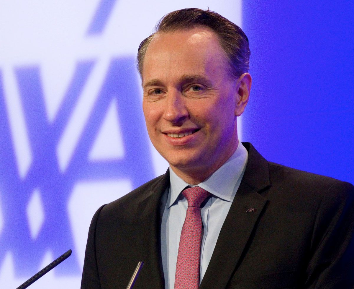 Thomas Buberl, director ejecutivo de Axa. Reuters.