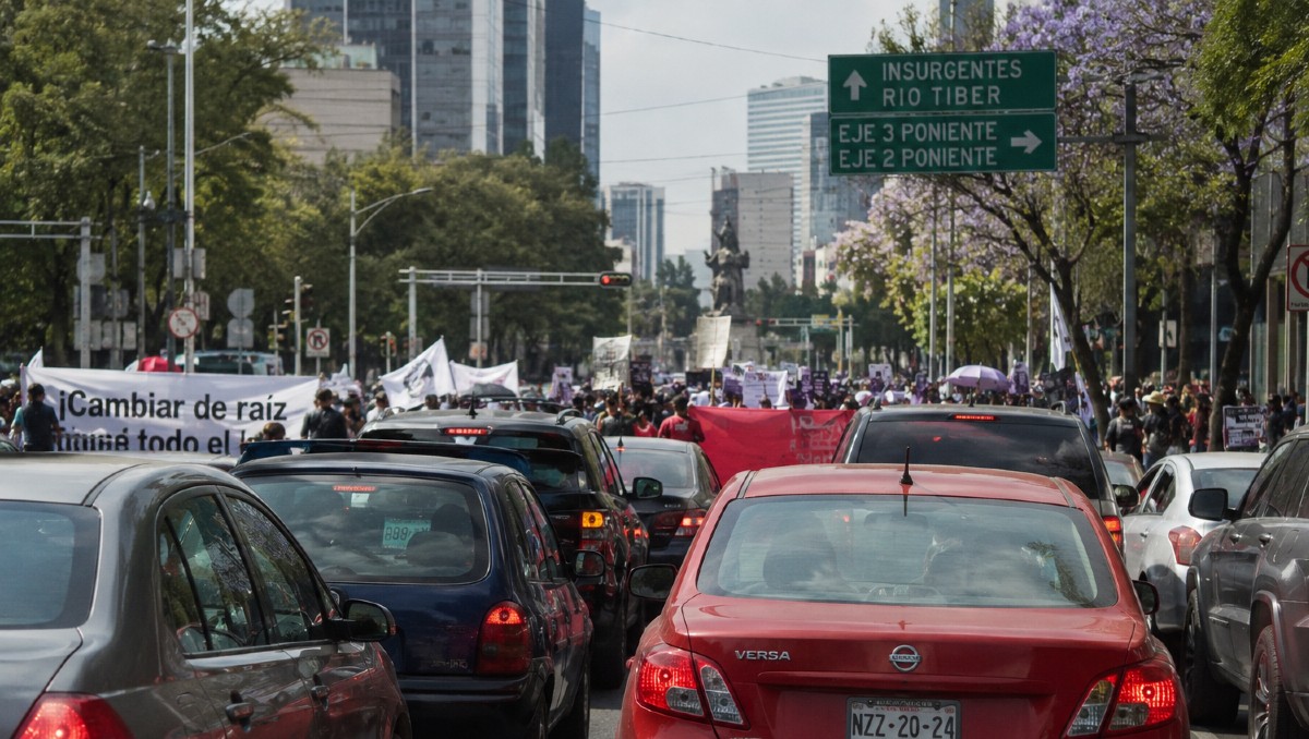 Tráfico en la capital éste miércoles | IA DISCOVER