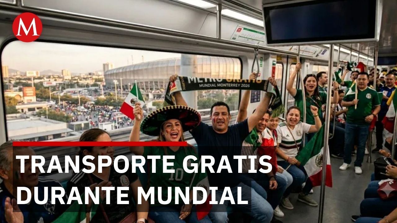 Transporte gratuito en Monterrey durante Mundial: solo línea 1 y 4 fechas