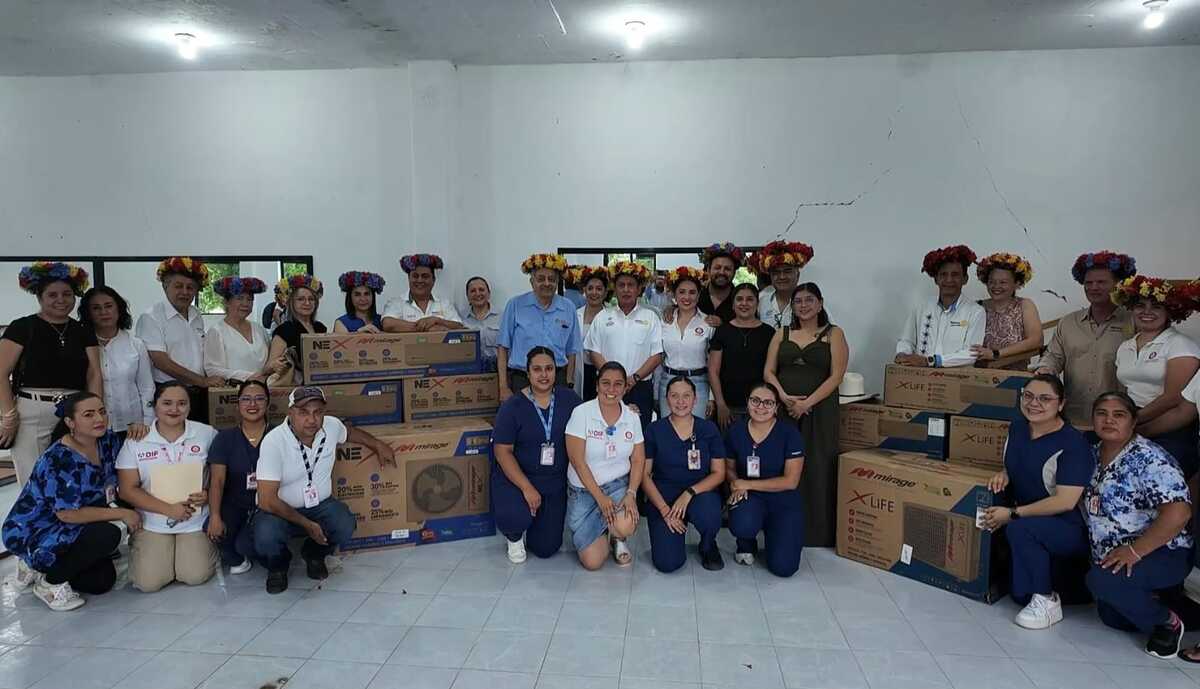 La Unidad Básica de Rehabilitación (UBR) de San Felipe Orizatlán contará con seis nuevos equipos de aire acondicionado. Cortesía