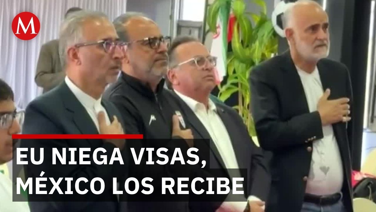 Estados Unidos niega visas a Irán pero México los recibe como héroes en Tijuana