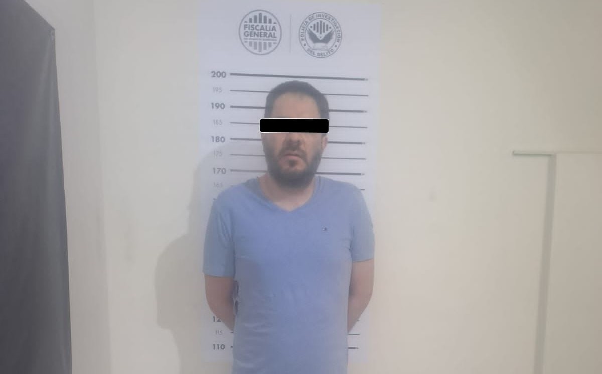 Adolfo Irving 'N' fue detenido en Querétaro en coordinación con autoridades de Coahuila | Cortesía Comisaría de Saltillo
