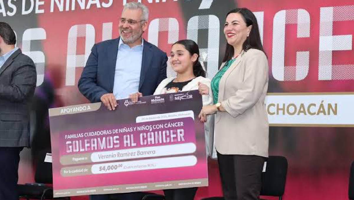Alfredo Ramírez Bedolla impulsa acciones de apoyo en la lucha contra el cáncer.