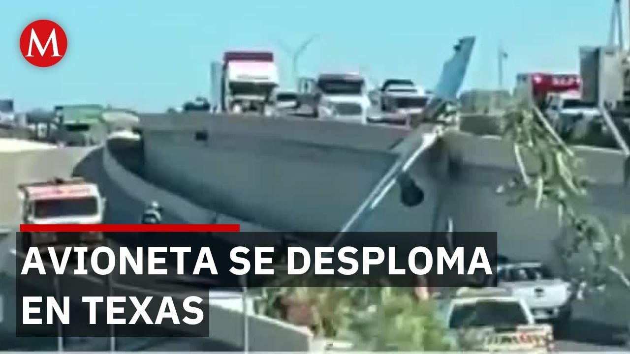 Avioneta se desploma en Texas: una persona muere y pasajeros resultan heridos en accidente