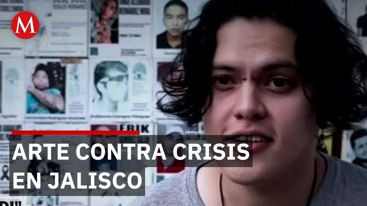 Colectivo de artistas jaliscienses denuncia crisis de desapariciones con expresión artística