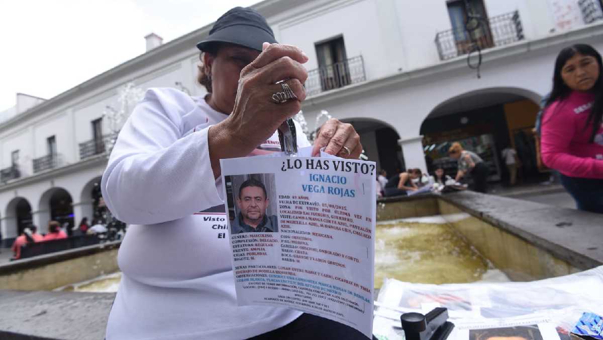 Las desapariciones en México han tomado parte de la agenda mundialista. | Foto: Tania Contreras