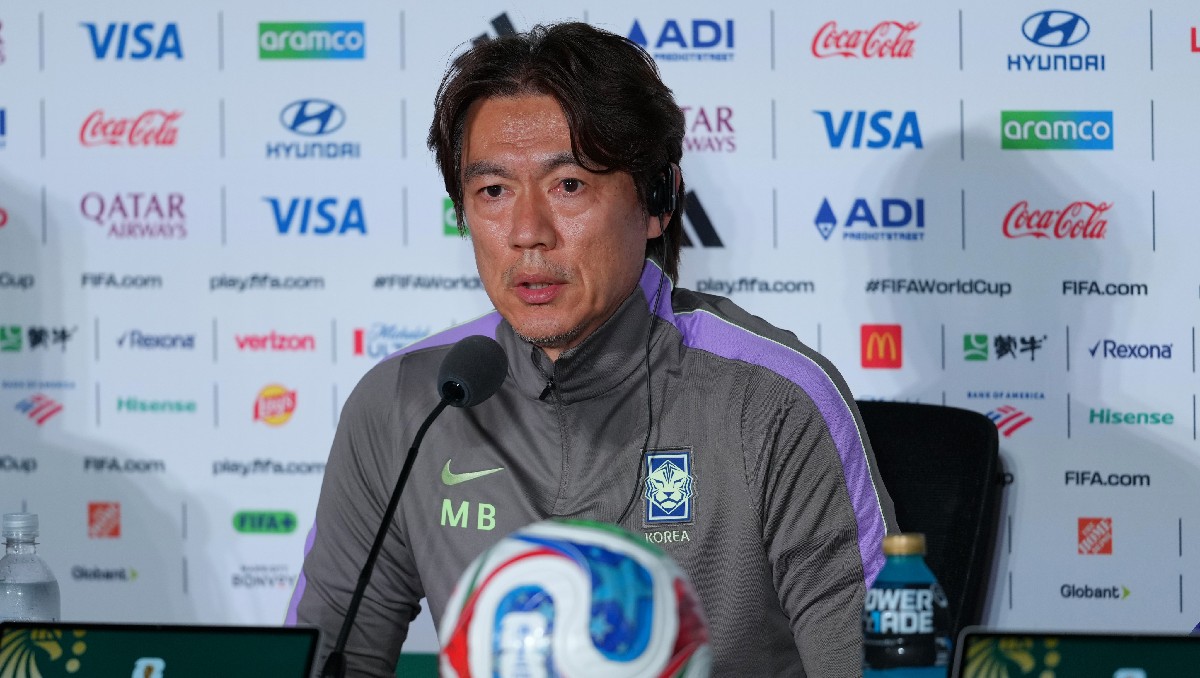 DT de Corea del Sur reacciona al dron que sobrevoló su entrenamiento en Guadalajara (Imago7)