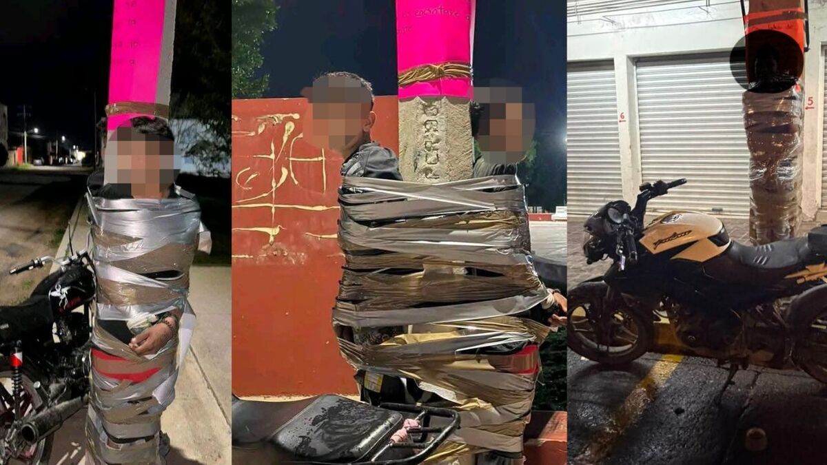 Fiscalía investiga casos de hombres amarrados en Lagos de Moreno (Cortesía)