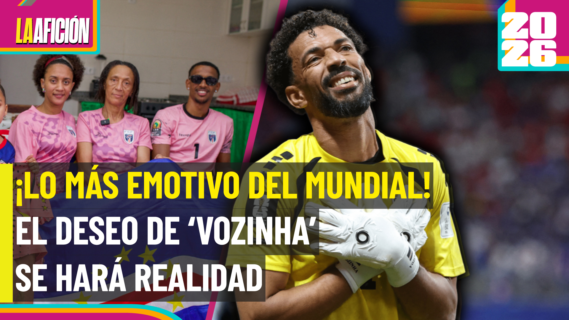 La historia que conmueve al Mundial: EU pagará la visa de la mamá de Vozinha