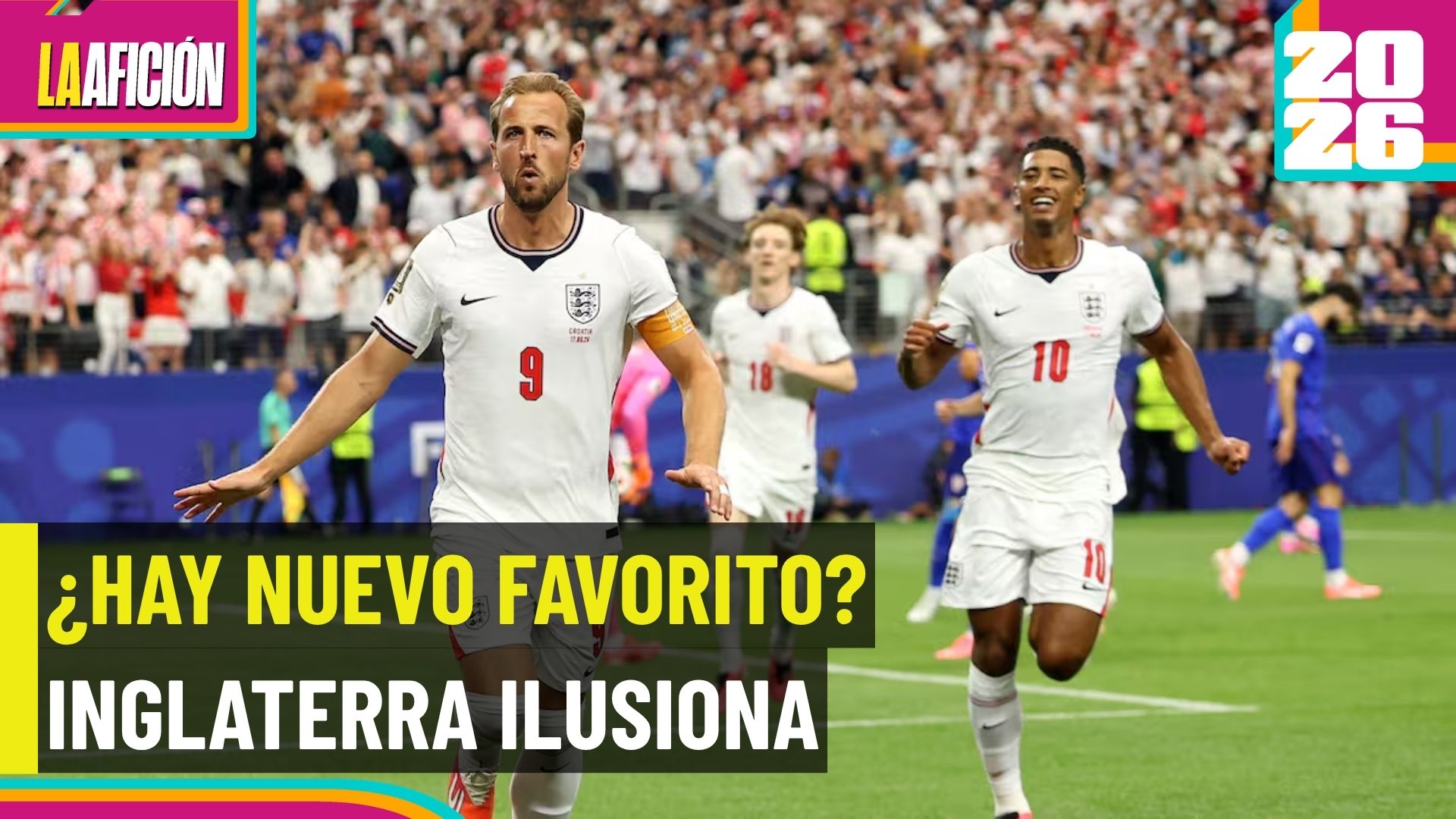 Inglaterra impone condiciones y derrota a Croacia en su debut