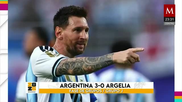 Lionel Messi hace historia en el Mundial 2026 | Milenio Noticias La Afición, 16 de junio de 2026