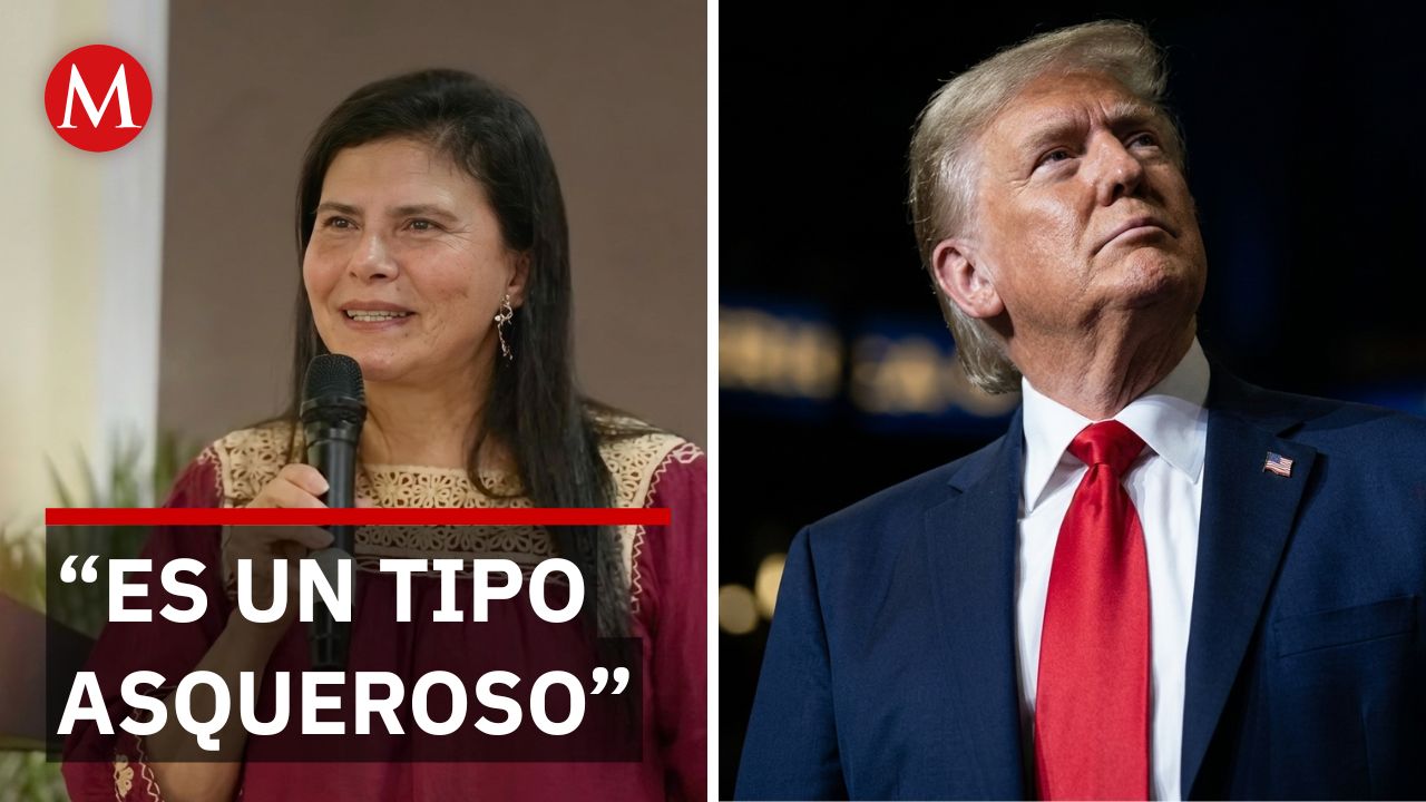 Manuela Obrador acusa a Trump de querer robar recursos naturales de México y debilitarlo
