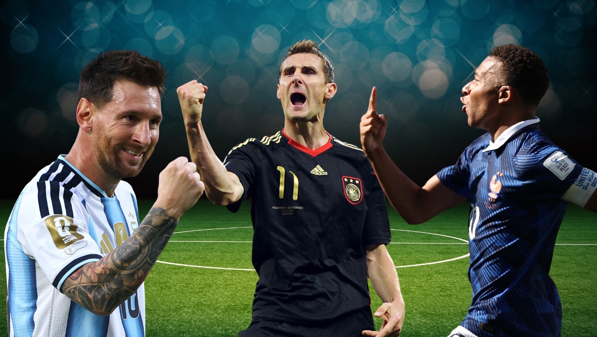 Máximos goleadores en la historia de los Mundiales (Reuters / Mexsport / AFP)