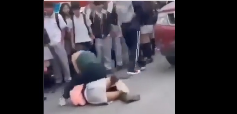 La menor fue atacada saliendo de la secundaria. (Tomado de Redes Sociales)