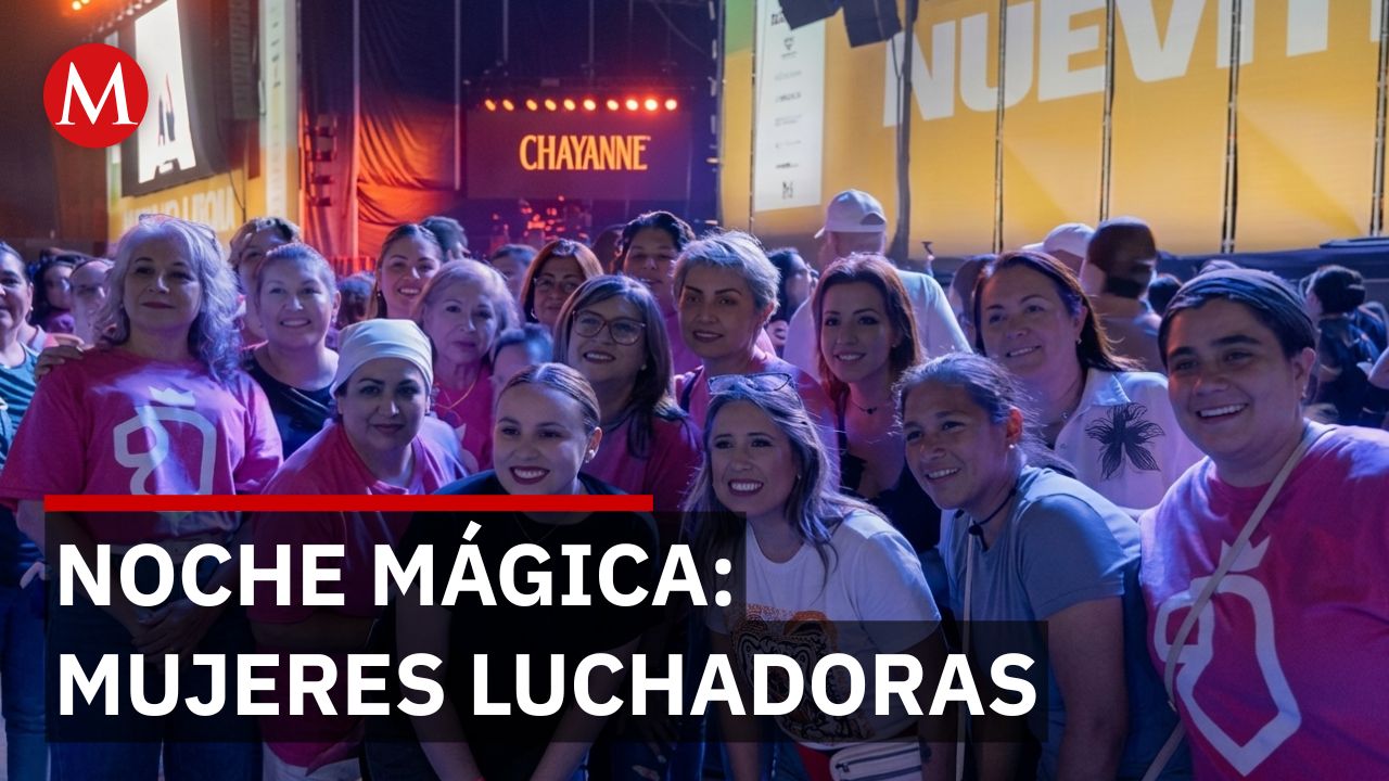 Mujeres con cáncer de mama viven noche mágica en concierto de Chayanne en Monterrey