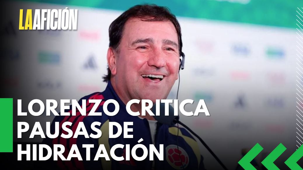Néstor Lorenzo critica pausas de hidratación que antes eran para entrenar jugadores